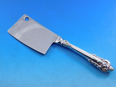 #ad Grande Baroque by Wallace Sterling Silver Cheese Cleaver 6 1 2quot; HHWS Custom $53.10