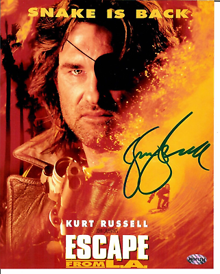 #ad Kurt Russell Escape From LA Signed 8 x 10 Photo With COA TTM Seal 23G01311 $90.00