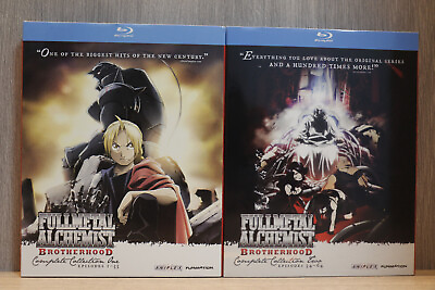 #ad #ad Fullmetal Alchemist: Brotherhood Complete Blu ray Collection 1 2 Epi 1 64 New $37.50