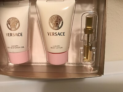 #ad 🔥L@@K🔥 Genuine VERSACE SET Luxury body lotion Luxury bath shower gel perfume $39.99