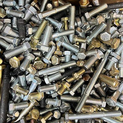 #ad 40 lbs Assorted Loose Larger Bolts Assortment $98.89