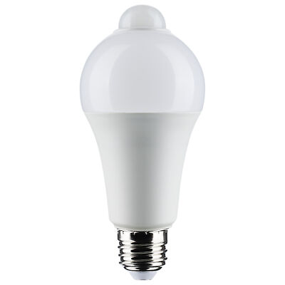 #ad #ad Motion Sensor Activated Light Bulb LED 120V 12W =75W A19 E26 5000K Natural Light $10.99