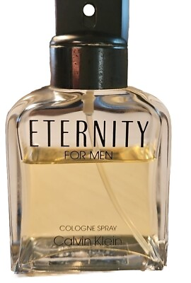 #ad *Vintage* 1994 Eternity For Men by Calvin Klein Cologne Spray 100 ml 3.4 ounces $102.00