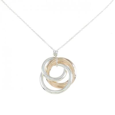 #ad Authentic Tiffany 1837 Interlocking Circle Necklace #260 006 457 7258 $194.04