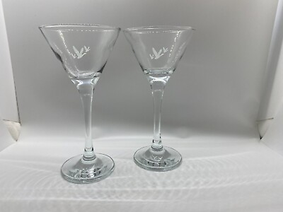 #ad New 2023 Limited Edition Grey Goose Crystal Martini Glasses Set of 2 Glasses $19.99