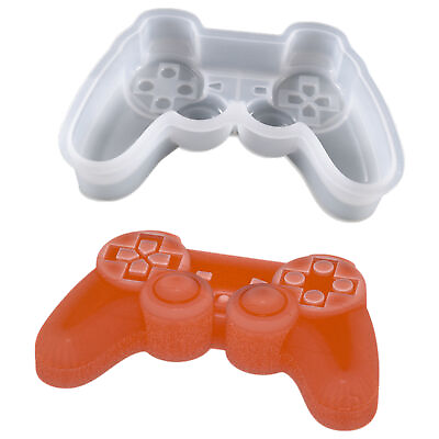 #ad Large Game Controller Shape Silicone Cake Mold Non Stick Chocolate Cake Mould $15.49