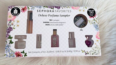 #ad Sephora Favorites Deluxe Mini Perfume Discovery Sampler Set No Certificate NIB $69.00