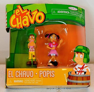 #ad Jakks Pacific El Chavo Mini Figurine 2.5quot; El Chavo and Popis Character 2 Pack $11.99