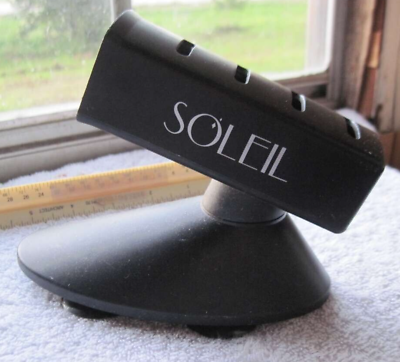 #ad Soleil Flat Straight Iron Hair Tool Holder Stand Accessory Suction Cups Preowned $20.00