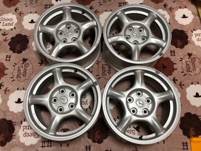 #ad JDM Wheels MAZDA 16x8J 5x114.3 50 RX 7 genuine aluminum Set4 WY $1602.24