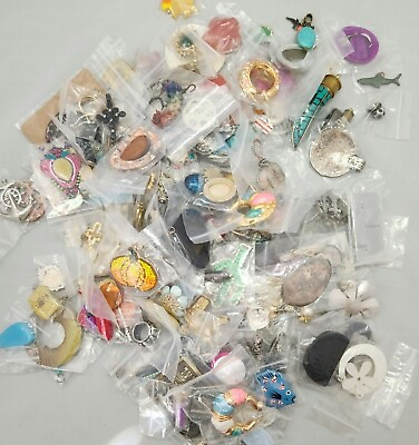 #ad Charms Over 150 Charms Different Sizes Colors And Styles. 4 Pounds     $12.00