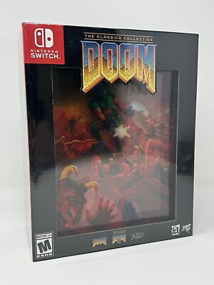 #ad Doom Classics Collection Collector’s Edition Nintendo Switch Limited Run New $189.99