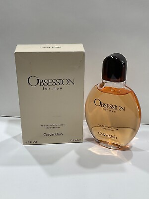 #ad #ad Obsession Men 4.2oz 125ml EDT sp New but the box is Damaged free shipping $24.99