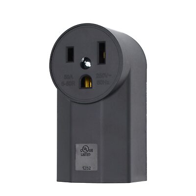#ad NEMA 6 50R Receptacle 2 Pole 3 Wire Surface Mount Power Receptacle，250V 50A $13.99