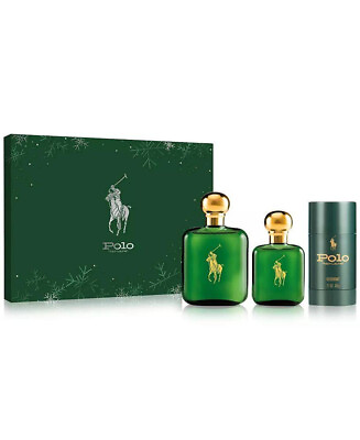 #ad Ralph Lauren Men#x27;s Polo Green Eau de Toilette Gift Set Fragrances 3605972783752 $101.68