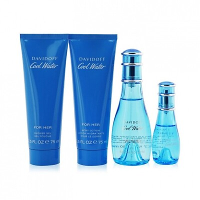 #ad Davidoff Ladies Cool Water Gift Set Fragrances 3616304154140 $37.88