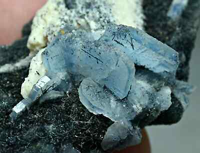 #ad 60 Carat Unusual Vorobyevite Beryl Rosterite Crystals On Feldspar Matrix $60.00