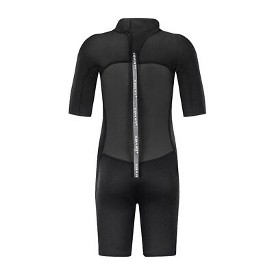 #ad Premium Boys Girls 2mm Back Zipper Neoprene Shorty Wetsuit For Water Sports NEW $34.99