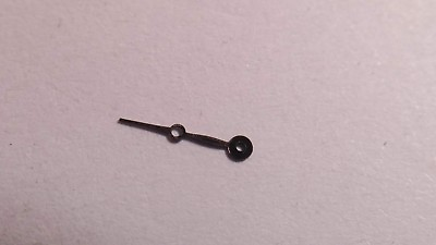 #ad Breguet Hand. 8mm from center of hole. 60 15. non brilliant BLACK $15.00