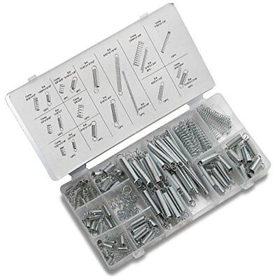 #ad 200 Small Metal Loose Steel Coil Springs Assortment Kit $18.56