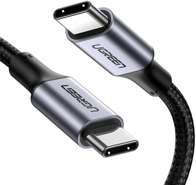 #ad UGREEN 100W USB C to USB C Cable Fast Charging Cable for All USB C Phone Devices $13.49