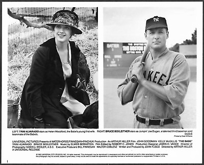 #ad The Babe Original 1992 Photo Boxleitner as Joe Dugan Baseball Mrs. Babe Ruth $7.96