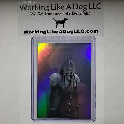#ad Final Fantasy VII Individual Trading Cards Sephiroth 1 095 Holo Foil $74.99