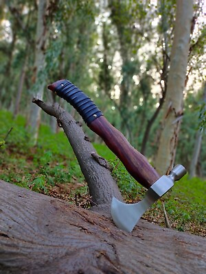 #ad NEW hand made Viking forged tomahawk axe Hatchet axe gift axe $55.50