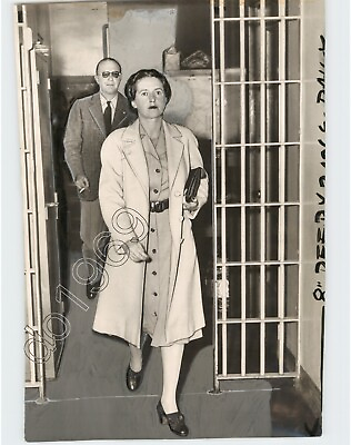 #ad Convicted Murder FRANCES ANDREWS Plea is Denied. 1944 Press Photo US Crime $40.00