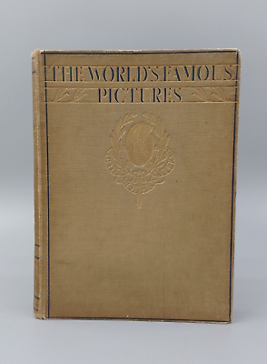 #ad The Worlds Famous Pictures Volumes 1 amp; 2 Hardcover Books 1930#x27;s J.A. Hammerton GBP 89.99