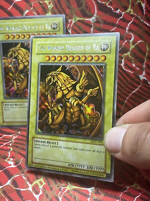 #ad Yu Gi Oh DOD 001 The Winged Dragon of Ra Near Mint US Seller $69.95