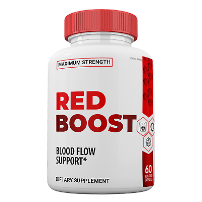 #ad Red Boost Blood Flow Support Pills RedBoost Capsules for Men and Women 1 $22.99