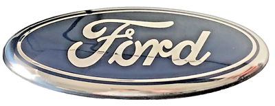 #ad Premium Logo 7quot; Emblem: BLUE Oval Chrome Logo for Ford Grille $21.00