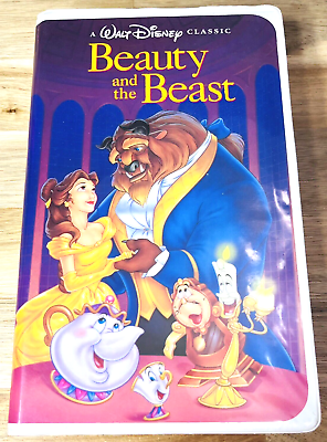 #ad DISNEY Beauty And The Beast VHS 1992 BLACK DIAMOND CLASSIC Collectible *VGUC* $9.95