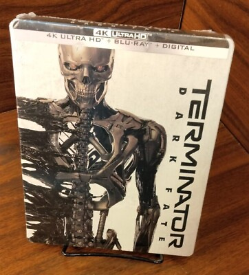 #ad Terminator Dark Fate 4K Steelbook 4K Blu ray NEW Sealed Free Shipping $39.09