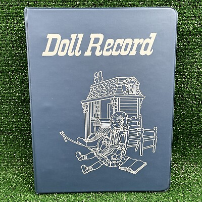 #ad Vintage Doll Record Book Hobby House Press Blue 50 Pages 48 Log Pages Unused $48.00