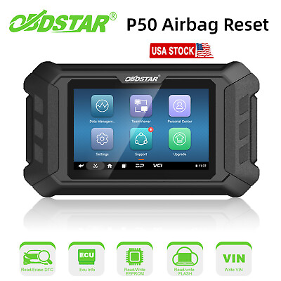 #ad OBDSTAR P50 Intelligent Reset Tool Covers 86 Brands and Over 11600 E CU Part No $549.00