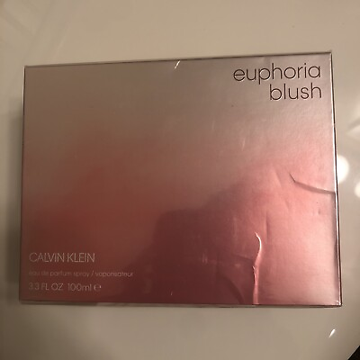 FRAGRANCE Euphoria Blush by Calvin Klein Eau De Parfum Spray 3.3 oz for Women $39.95