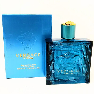 #ad Versace Eros by Gianni Versace 3.4 fl oz EDT Cologne for Men New In Box $33.99