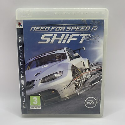 #ad Need for Speed Shift PS3 2009 Racing Electronic Arts PG VGC Free Postage AU $9.95