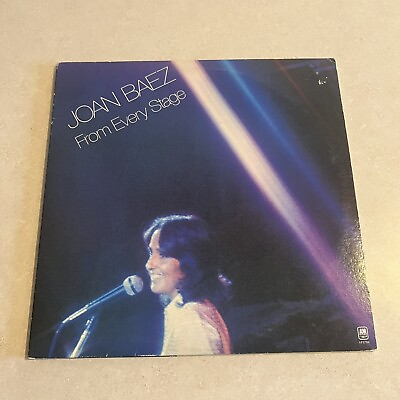 #ad Joan Baez Vinyl From Every Stage SP3704 Aamp;M Records Album Vintage $4.97