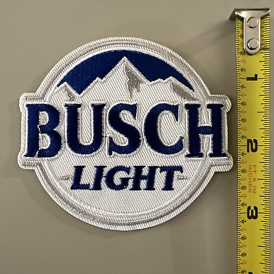 #ad Busch Light Embroidered Iron on patch $3.99
