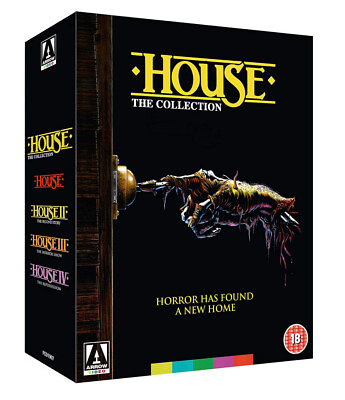 #ad HOUSE The Collection Blu ray 1985 1992 Arrow Video UK 1 4 Movie Box Set Horror $67.95