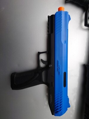 #ad Paintball Marker Gun .50 Cal Pistol Z100 JT Splatmaster Spring Powered $22.49