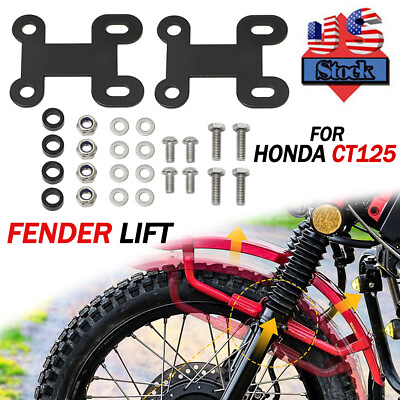 #ad Front Fender Lift Up Kit For Honda CT125 CT 125 Trail 125 Hunter Cub 2020 2022 $11.99