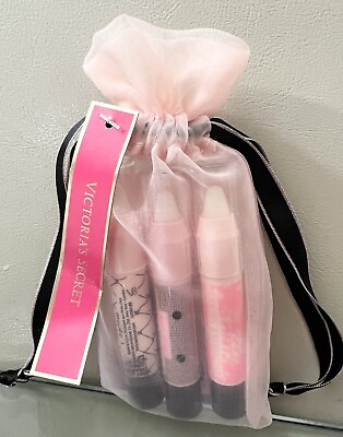 #ad Victoria’s Secret 3pc Solid Perfume Crayon Gift Set Tease Eau So Sexy Crush $29.95