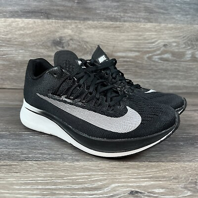 #ad Nike Zoom Fly Womens Size 5 Shoes Black White Athletic Running Sneakers $79.99
