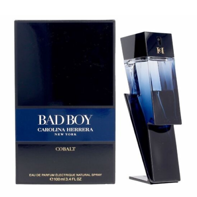 #ad Bad Boy Cobalt by Carolina Herrera 3.4 oz EDP Perfume for Men New In Box $87.99