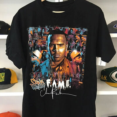 #ad Rare Chris Brown Fame Tour Shirt Gift Funny Unisex All Size Tee $16.99