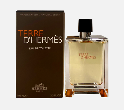 #ad Terre D#x27;Hermes By Hermes Eau de Toilette for Men 3.4oz 100ml *NEW IN SEALED BOX* $62.98